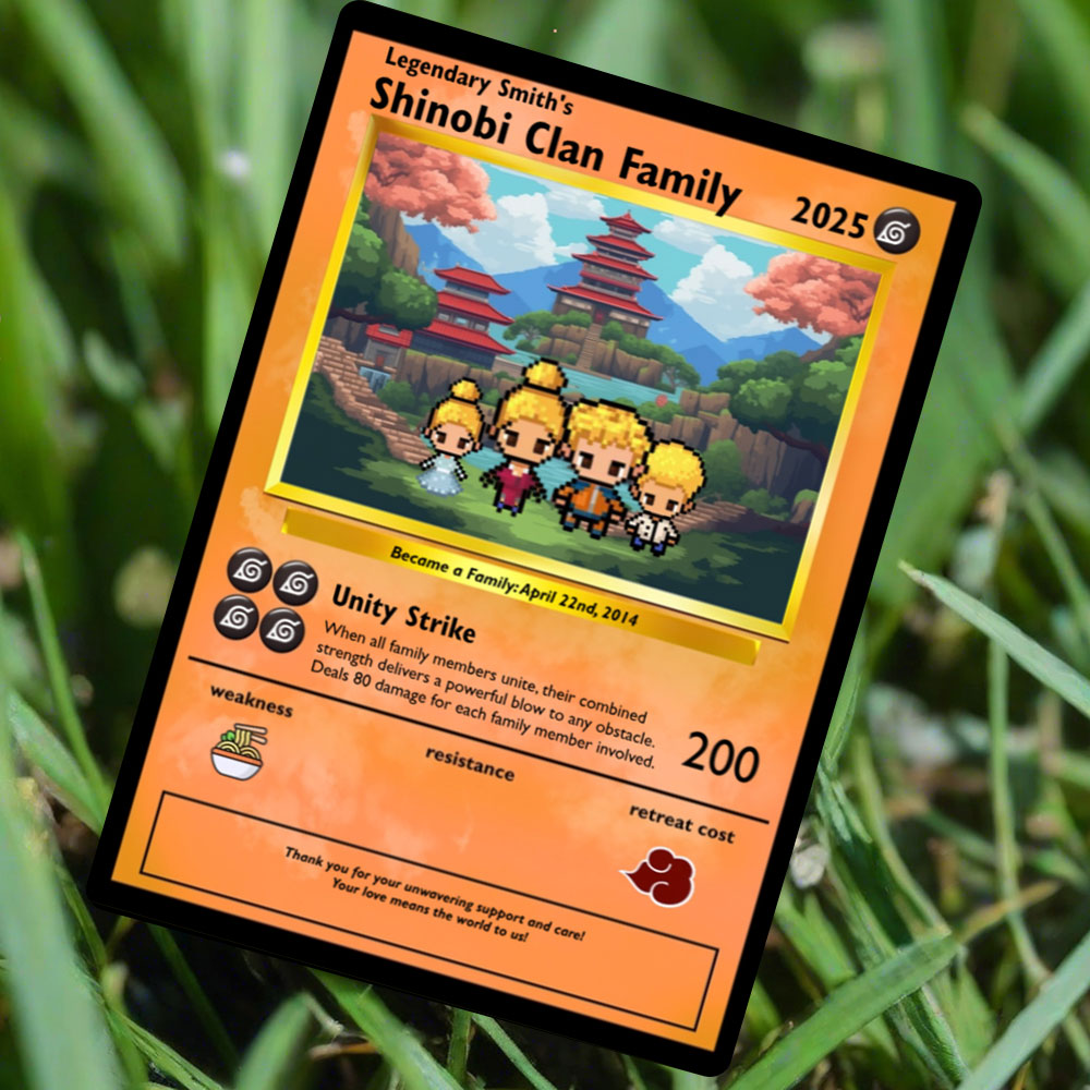 Bauen Sie Ihre eigene - Shinobi Clan Family Card
