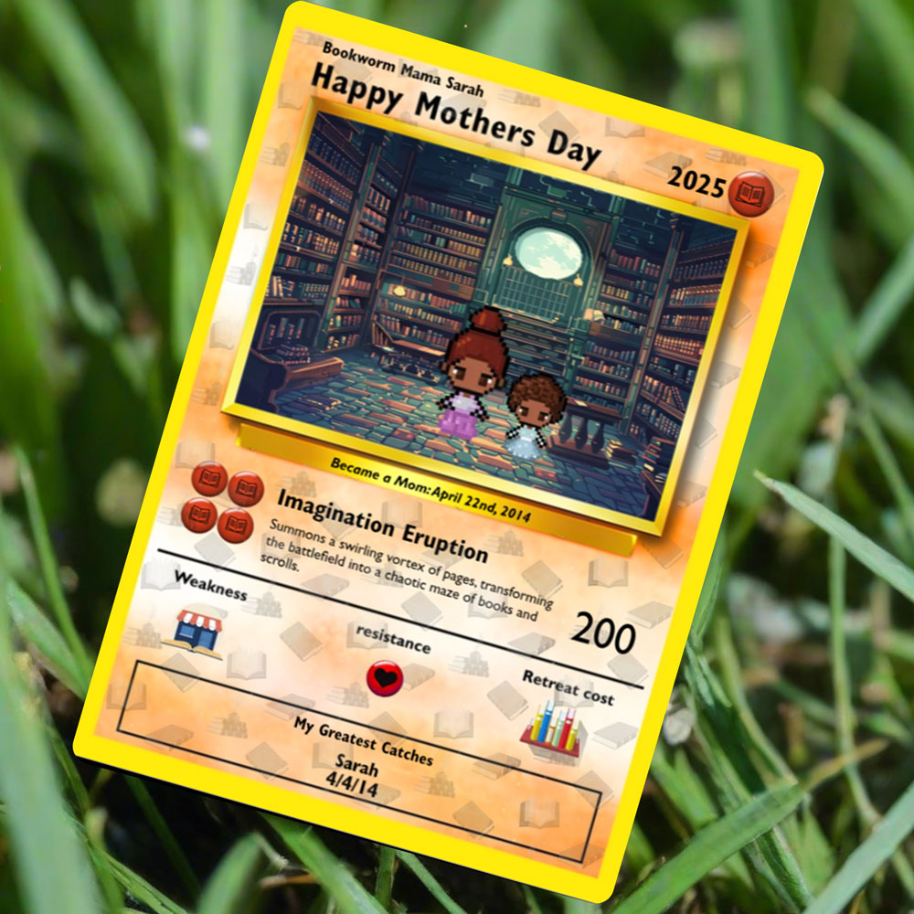 Bauen Sie Ihre eigene - Bücherwurm -Mama