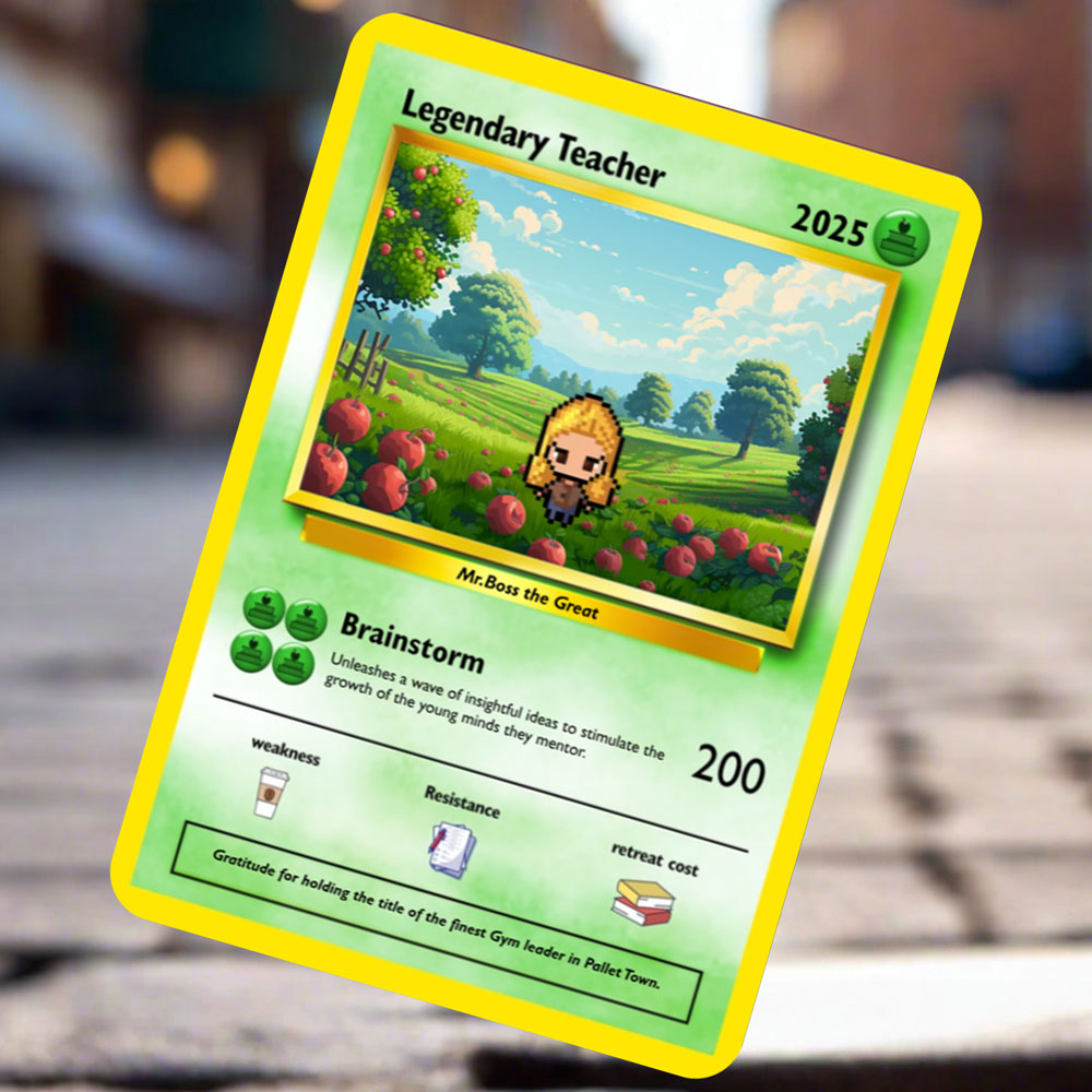 Bauen Sie Ihre eigene - Lehrerkarte auf