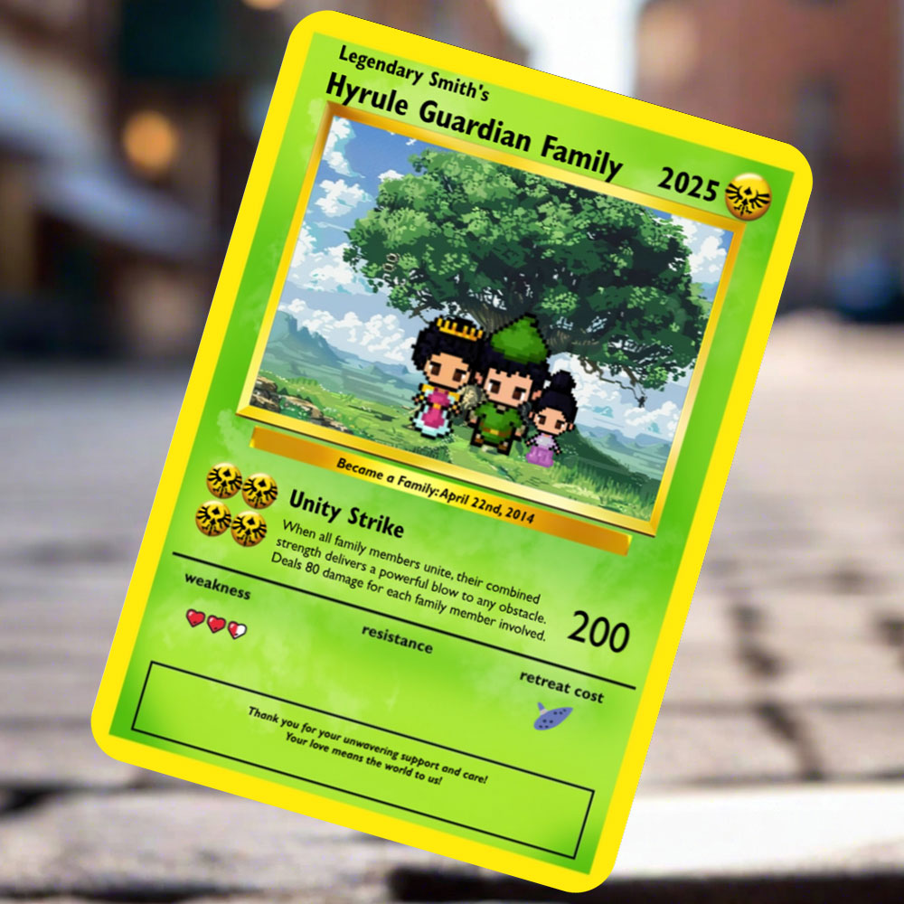 Bauen Sie Ihre eigene - Hyrule Guardian Family Card