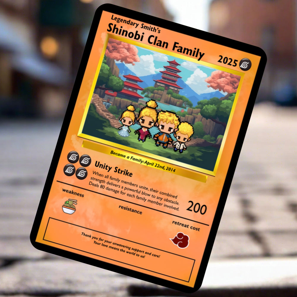 Bauen Sie Ihre eigene - Shinobi Clan Family Card