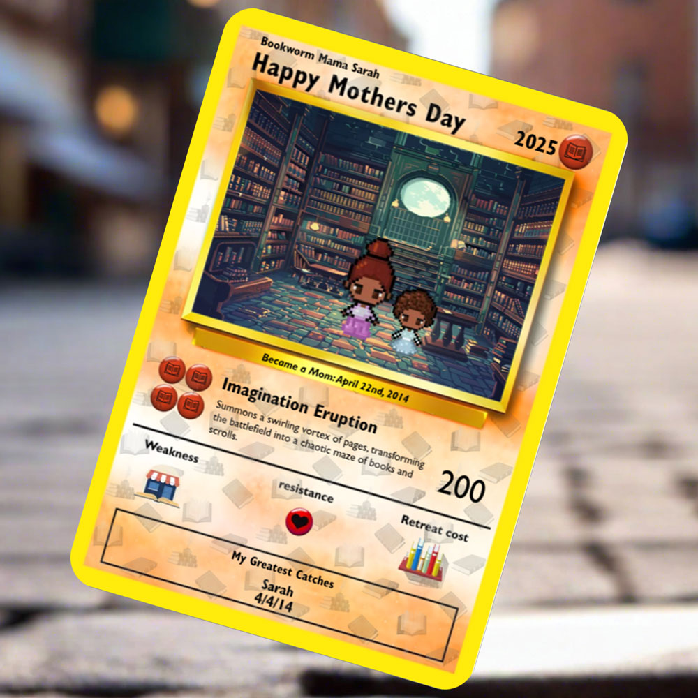 Bauen Sie Ihre eigene - Bücherwurm -Mama