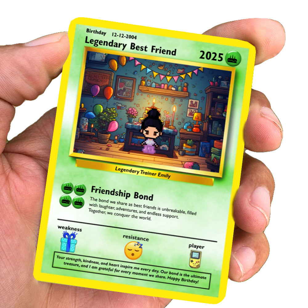 Best Friend Birthday Card - Build Your Own