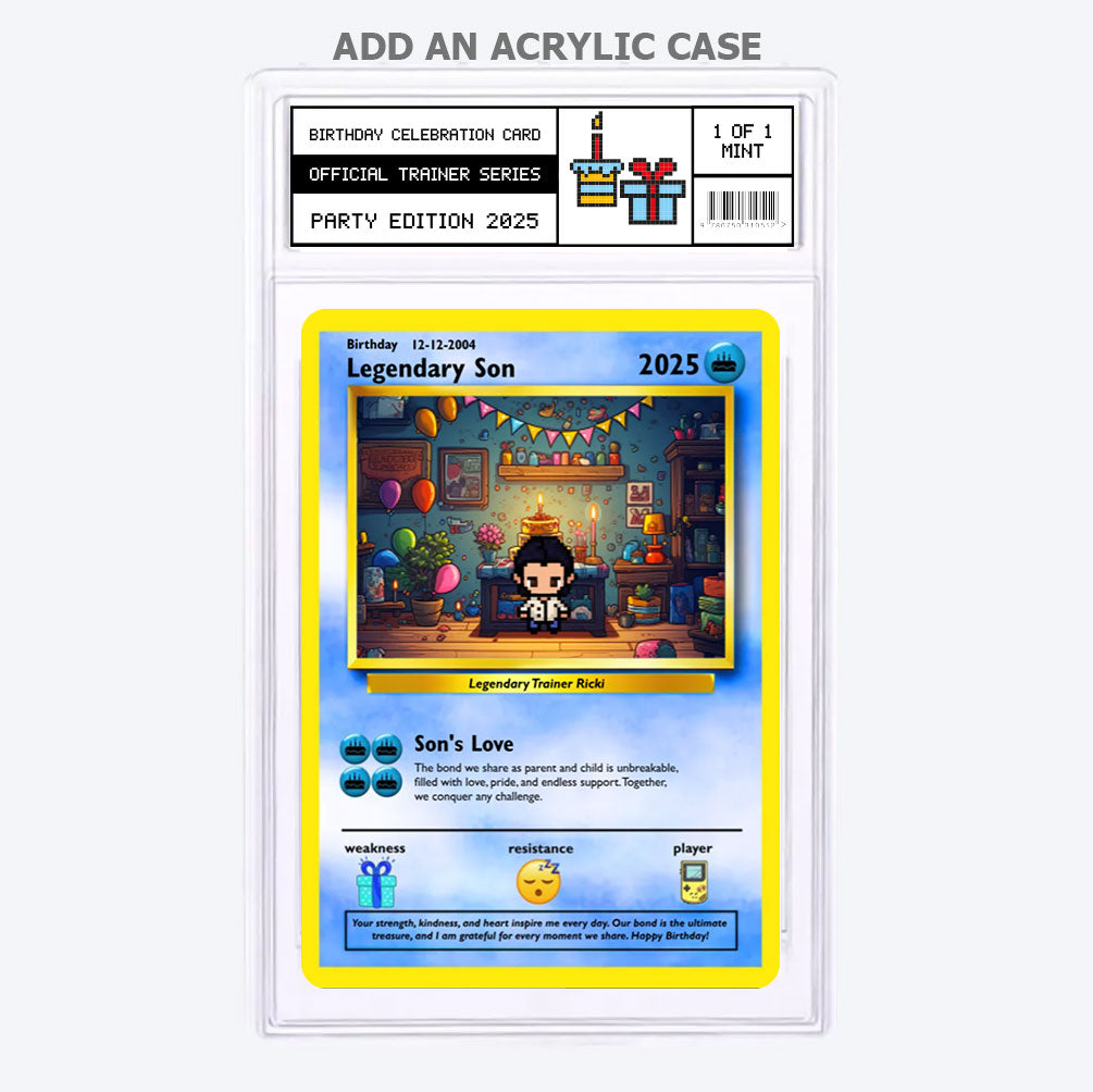 Bauen Sie Ihre eigene - Sohn Geburtstagskarte