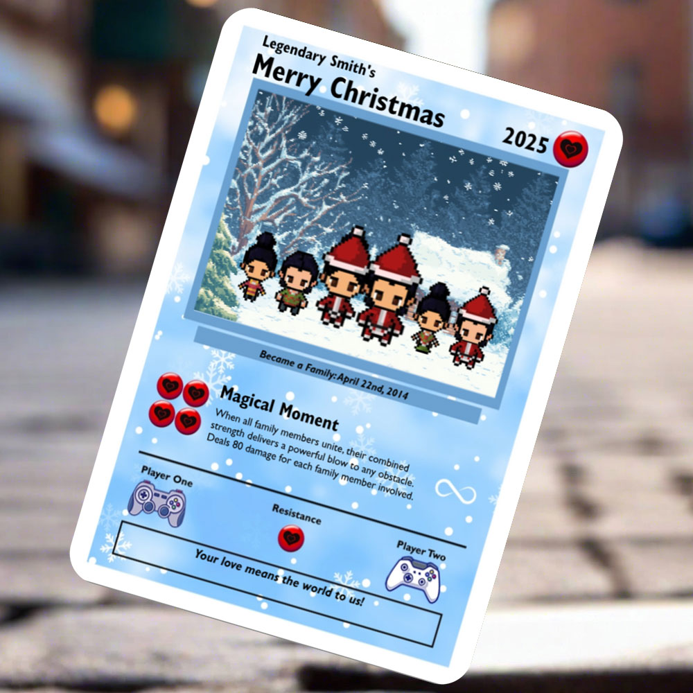 Weihnachtskarte – Erstellen Sie Ihre eigene