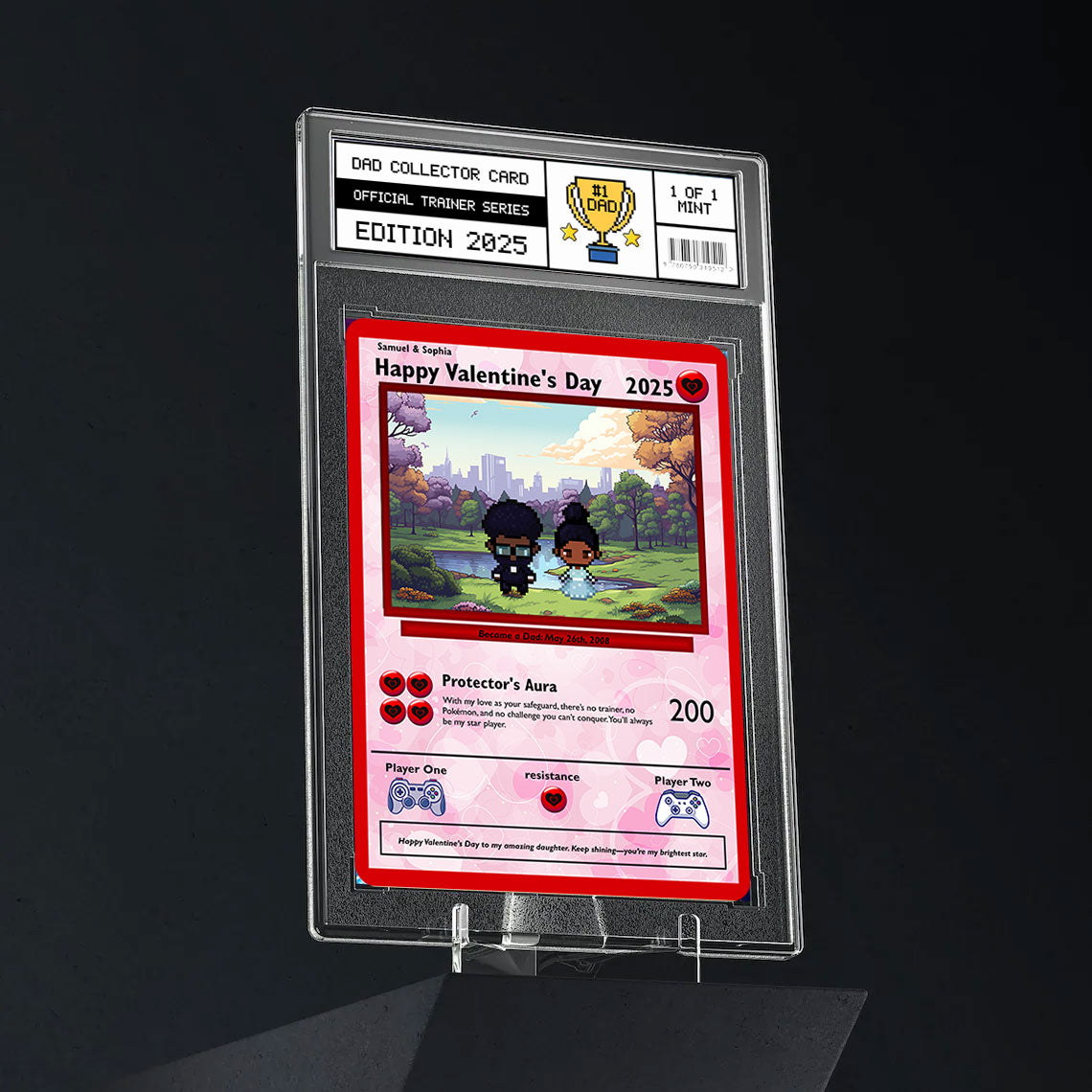 Vater-zu-Tochter-Karte – bauen Sie Ihre eigene Karte