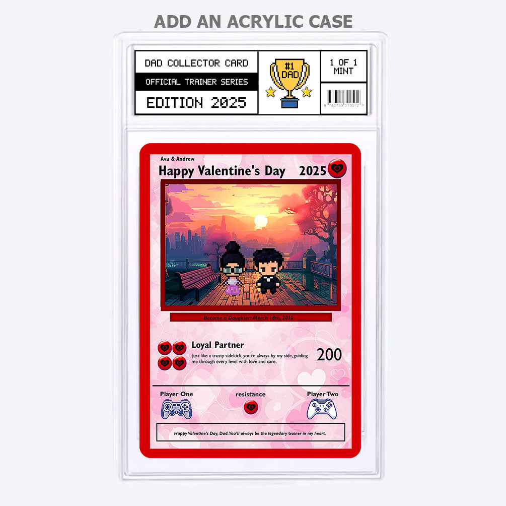 Karte „Tochter zu Papa“ – bauen Sie Ihre eigene Karte