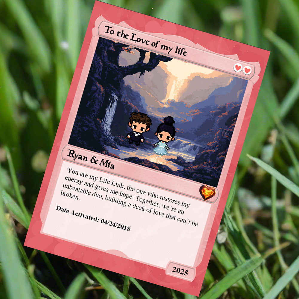 Love the Gathering Vday-Karte – Erstellen Sie Ihre eigene