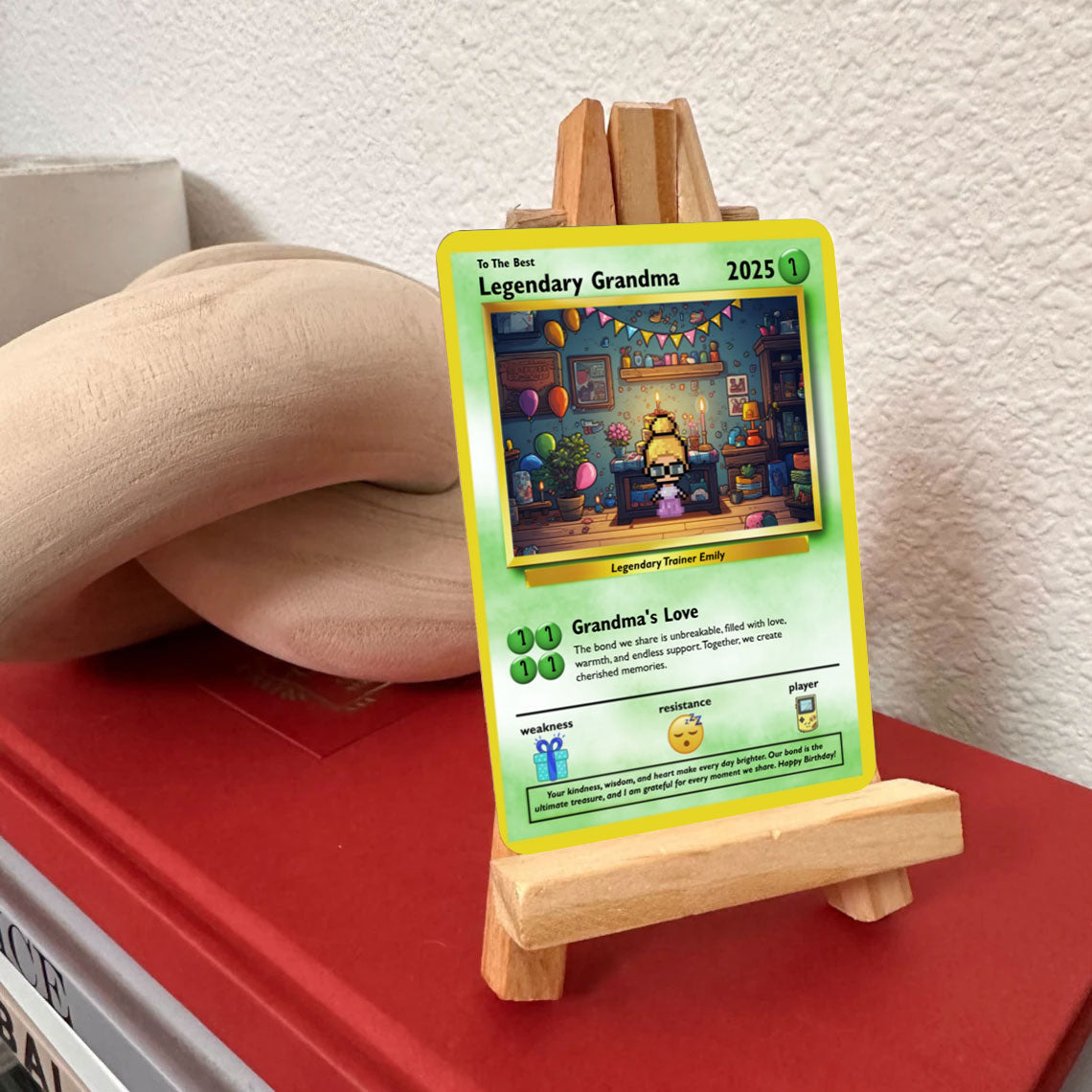 Bauen Sie Ihre eigene - Oma -Karte