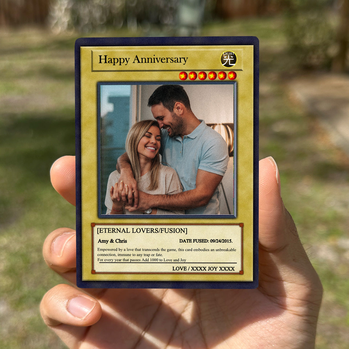Yu-Gi-Love Anniversary Card - Photo