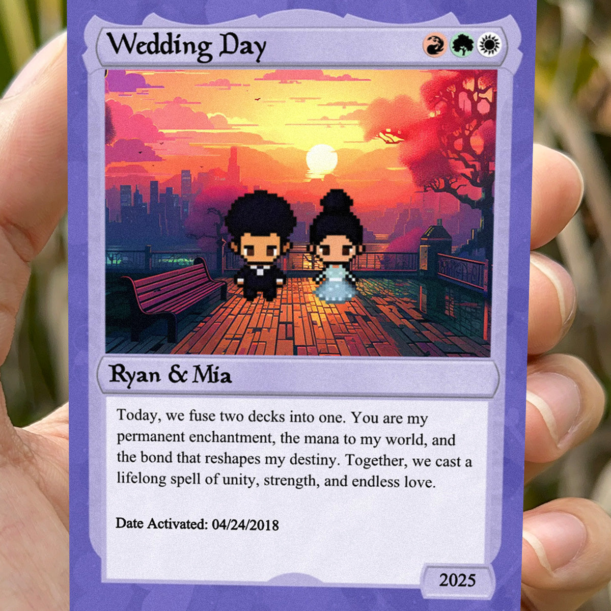 Love The Gathering Wedding Card - Build Your Own