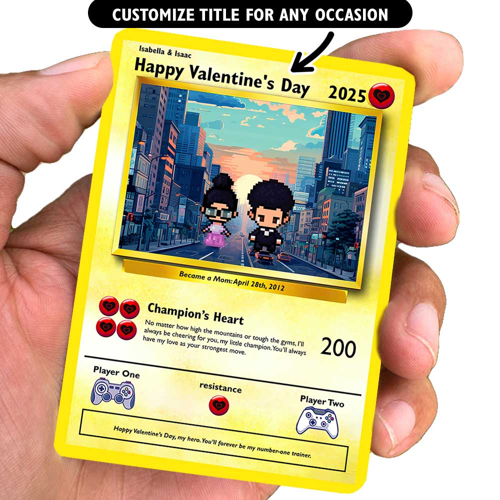 Mutter-Sohn-Karte – bauen Sie Ihre eigene