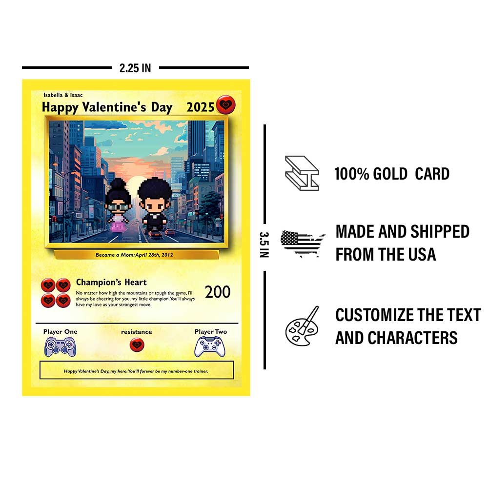 Mutter-Sohn-Karte – bauen Sie Ihre eigene