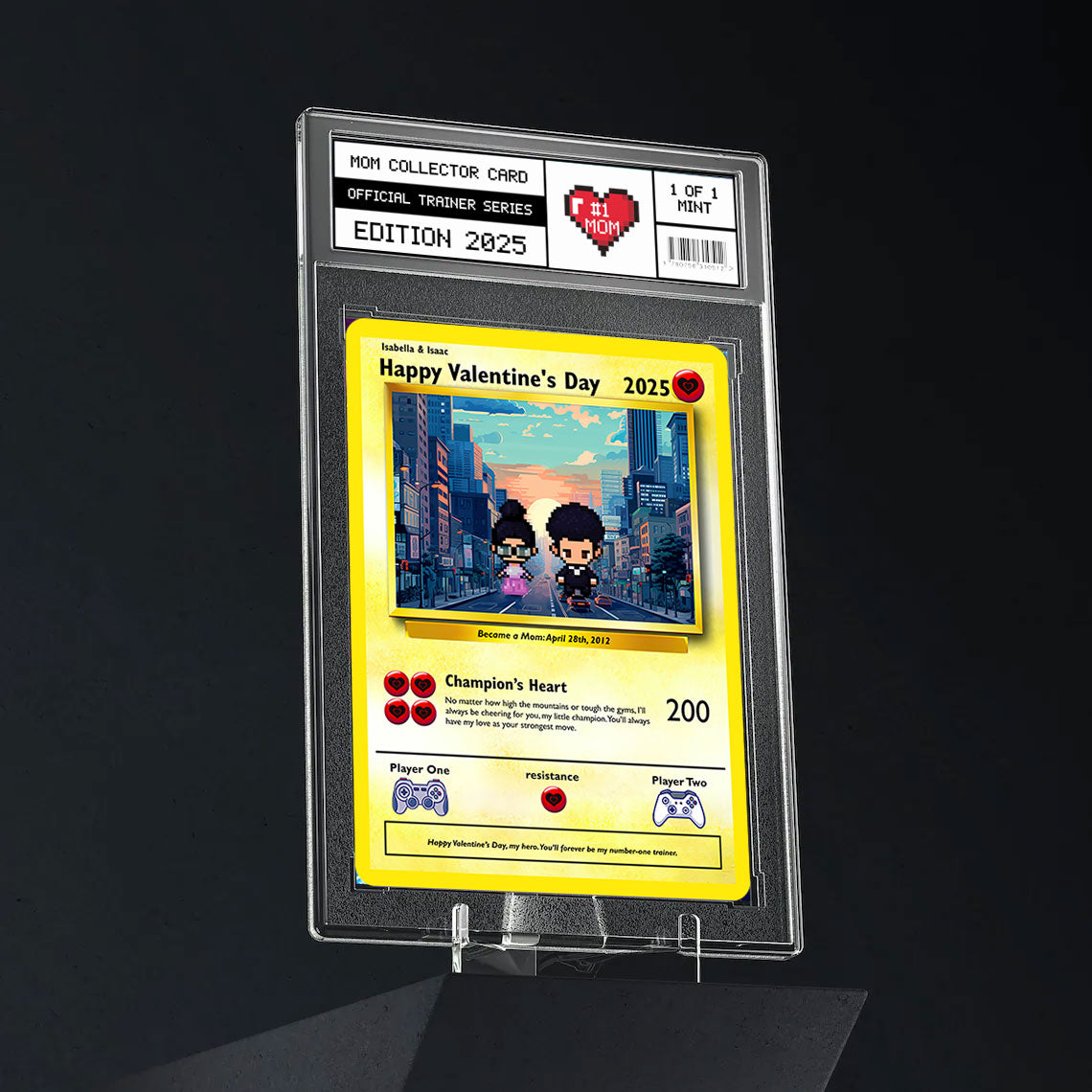 Mutter-Sohn-Karte – bauen Sie Ihre eigene