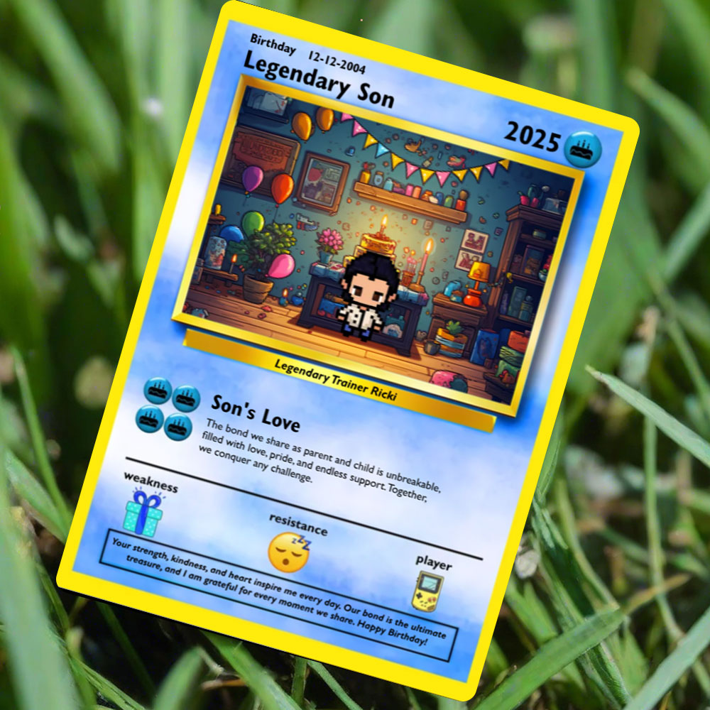 Bauen Sie Ihre eigene - Sohn Geburtstagskarte