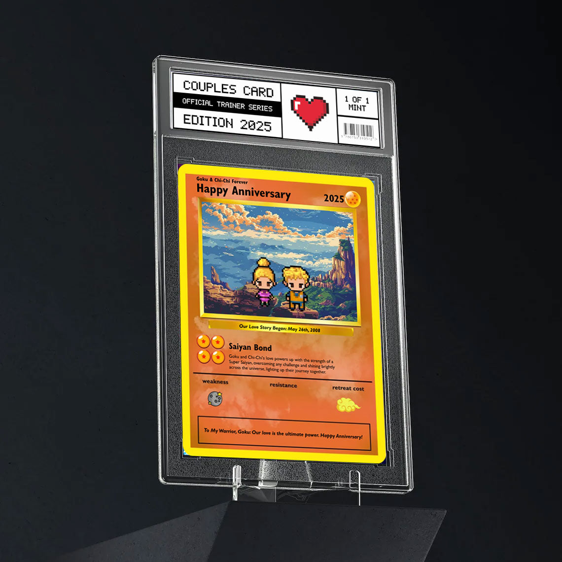 Bauen Sie Ihre eigenen - Super Saiyajin Love Card