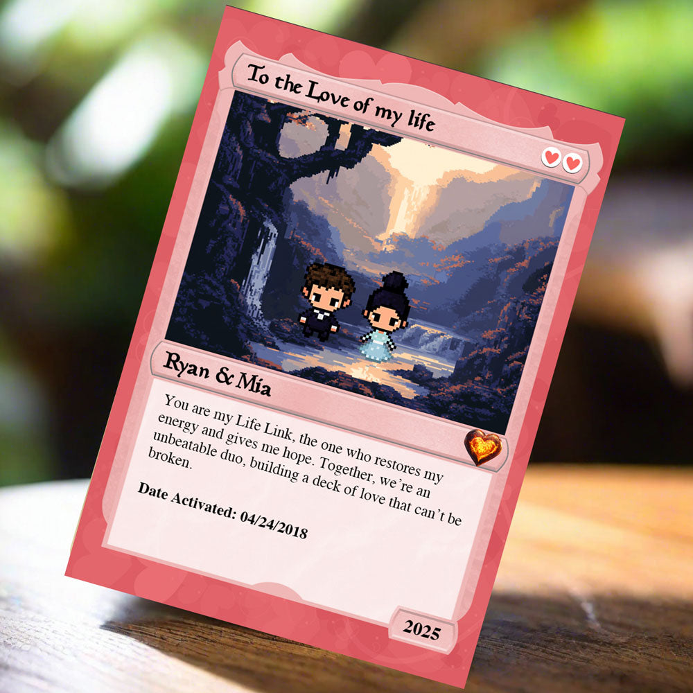 Love the Gathering Vday-Karte – Erstellen Sie Ihre eigene