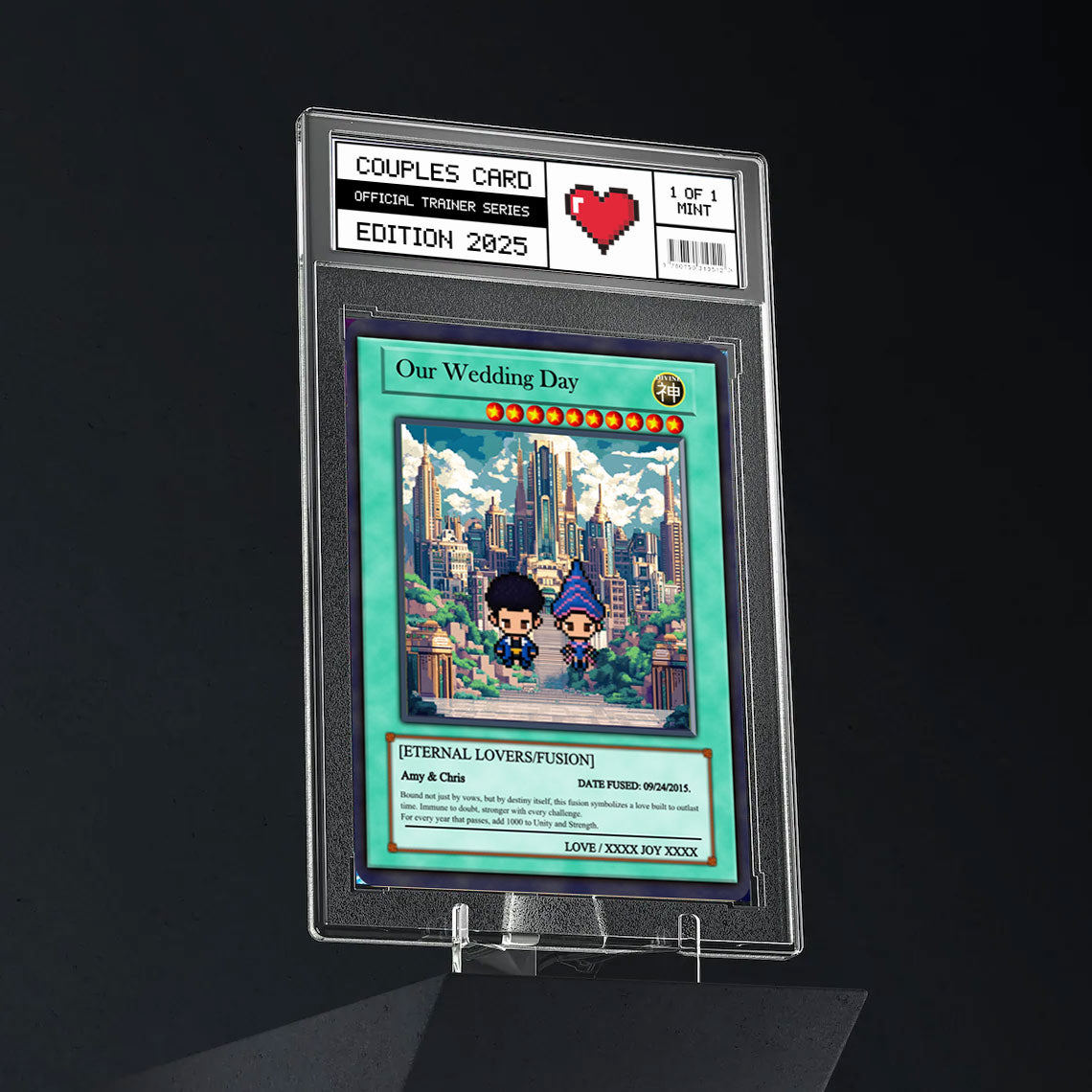 Yu-gi Love Wedding Card - Build Your Own
