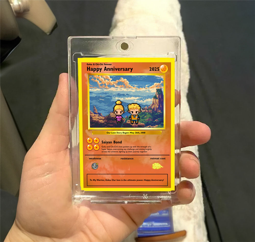 Bauen Sie Ihre eigenen - Super Saiyajin Love Card