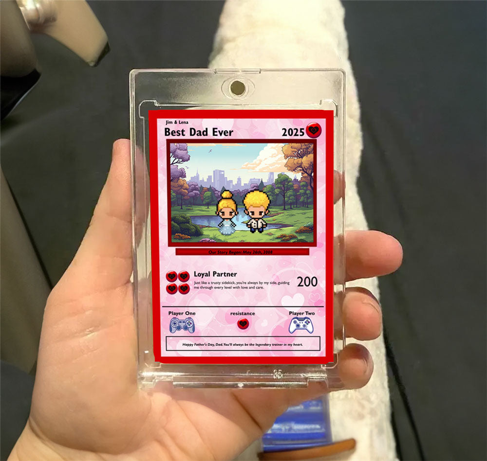 Karte „Tochter zu Papa“ – bauen Sie Ihre eigene Karte