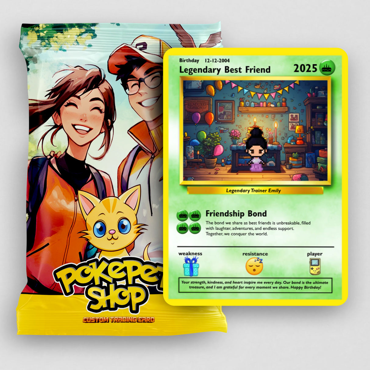 Best Friend Birthday Card - Build Your Own