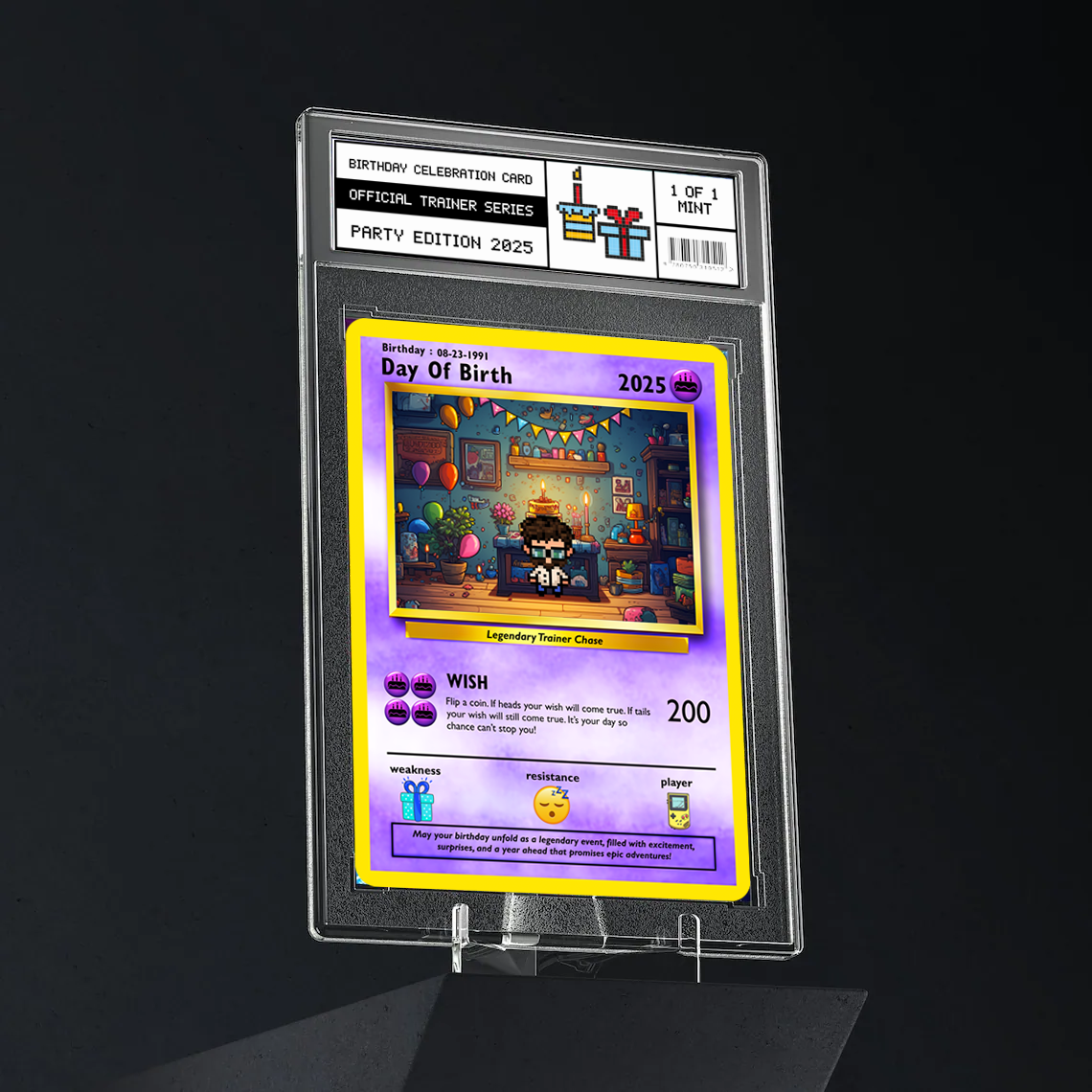 Erstellen Sie Ihre eigene - Geburtstagskarte