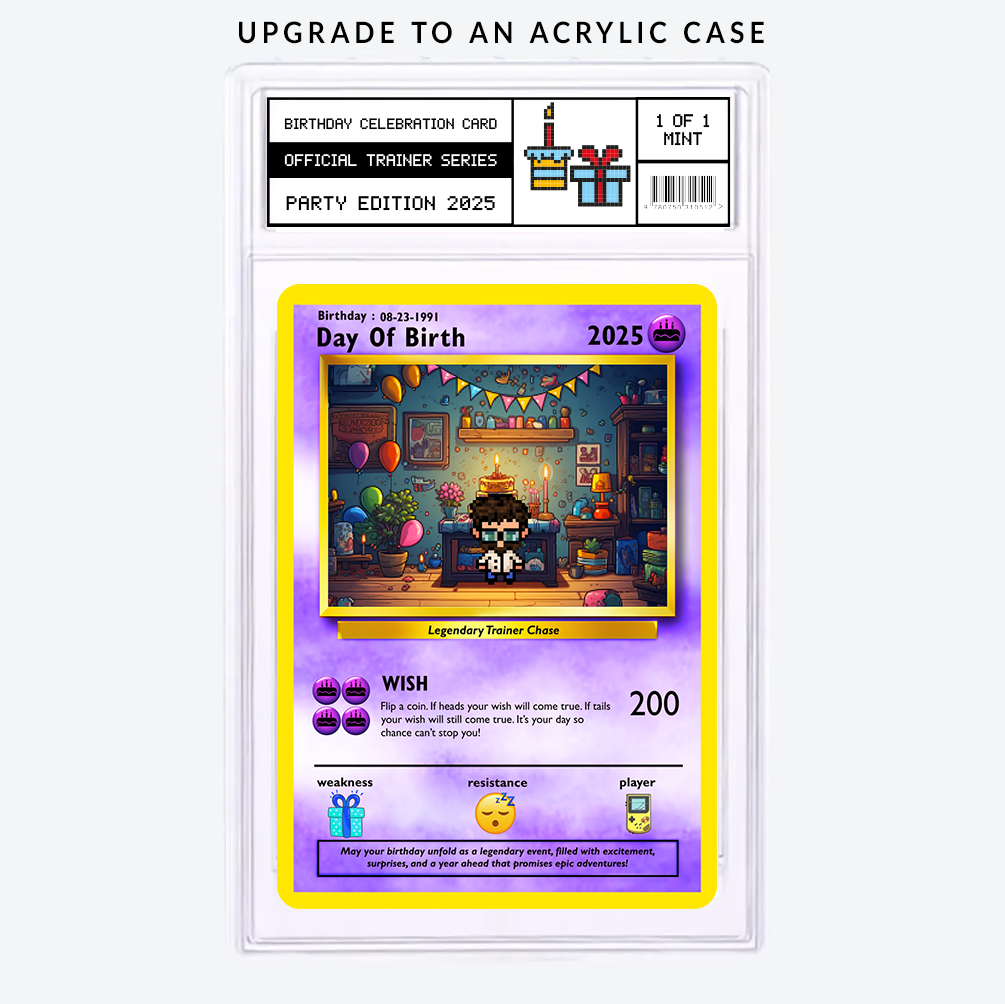 Erstellen Sie Ihre eigene - Geburtstagskarte