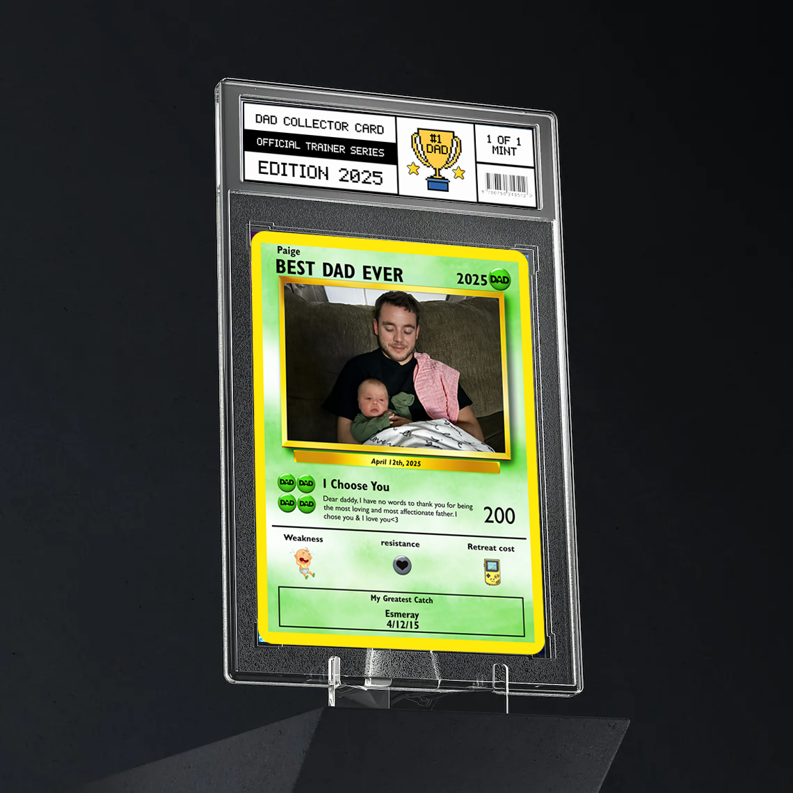 Papa Card - Bauen Sie Ihr eigenes Foto