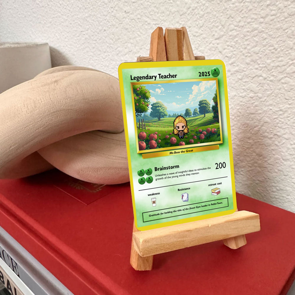 Bauen Sie Ihre eigene - Lehrerkarte auf