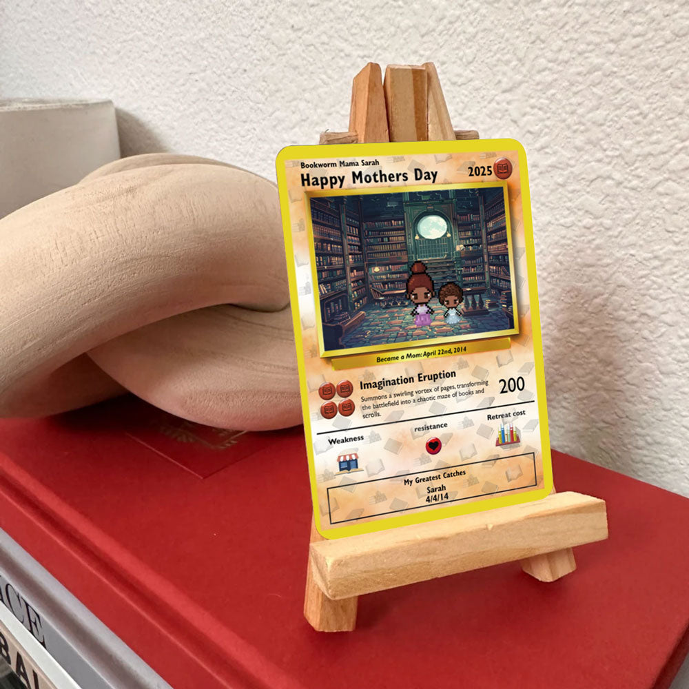 Bauen Sie Ihre eigene - Bücherwurm -Mama