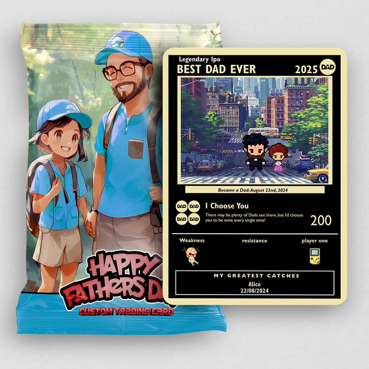 Bauen Sie die begrenzte Gold Edition Ihres eigenen Vatertags