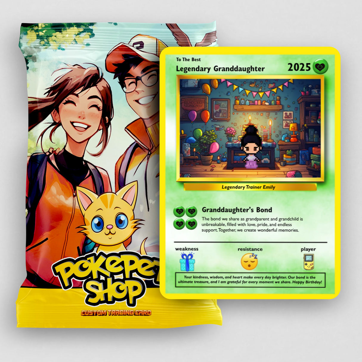 Bauen Sie Ihre eigene - Enkelin -Karte