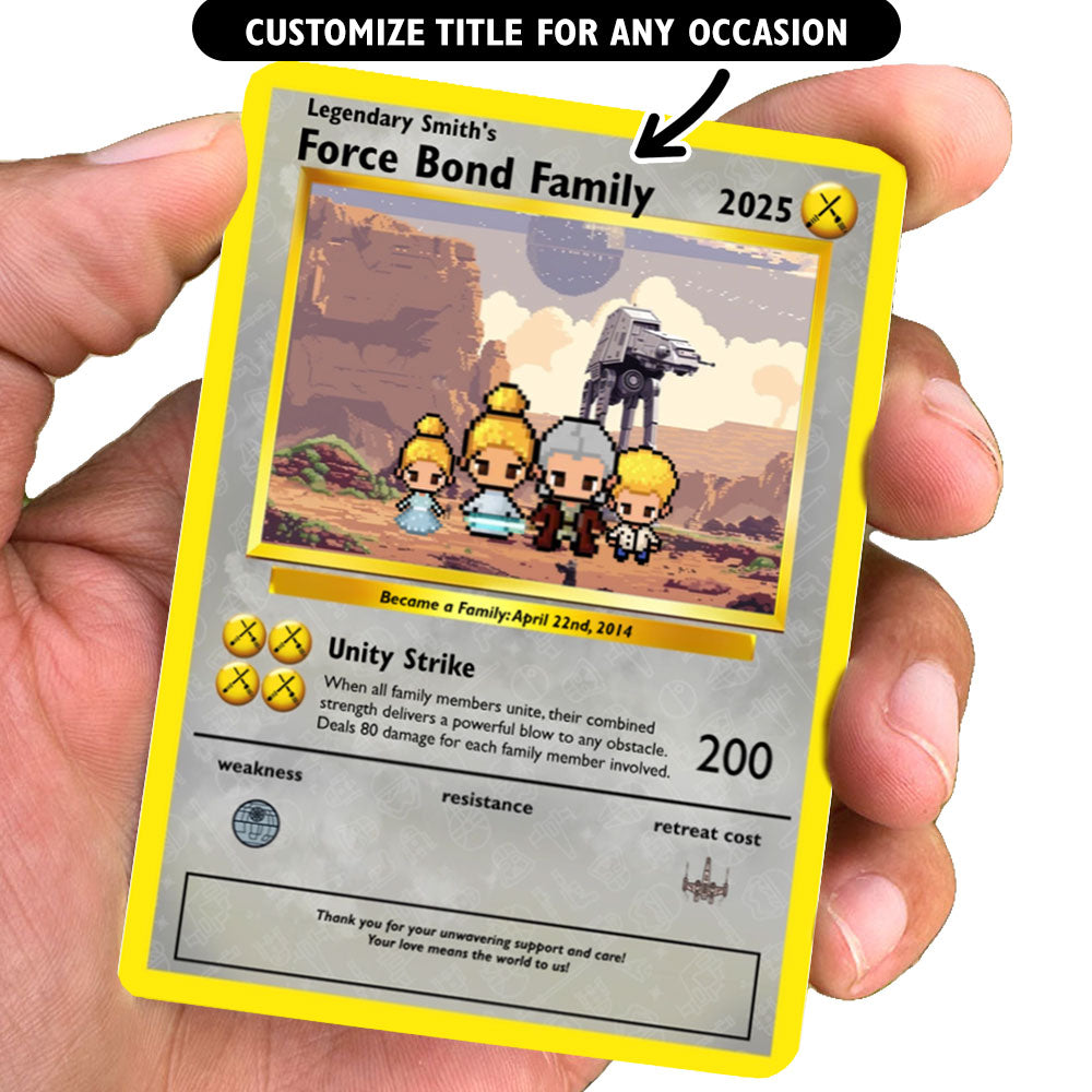 Bauen Sie Ihre eigene - Force Bond Family Card