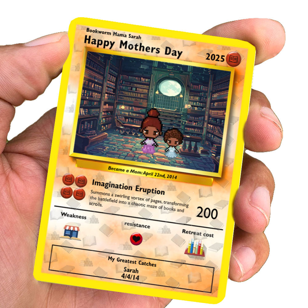 Bauen Sie Ihre eigene - Bücherwurm -Mama