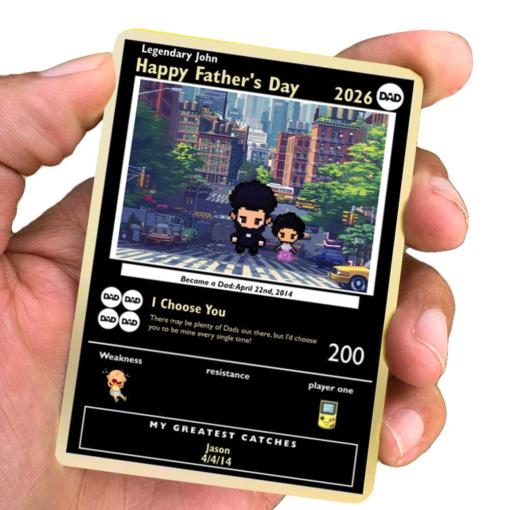 Bauen Sie die begrenzte Gold Edition Ihres eigenen Vatertags