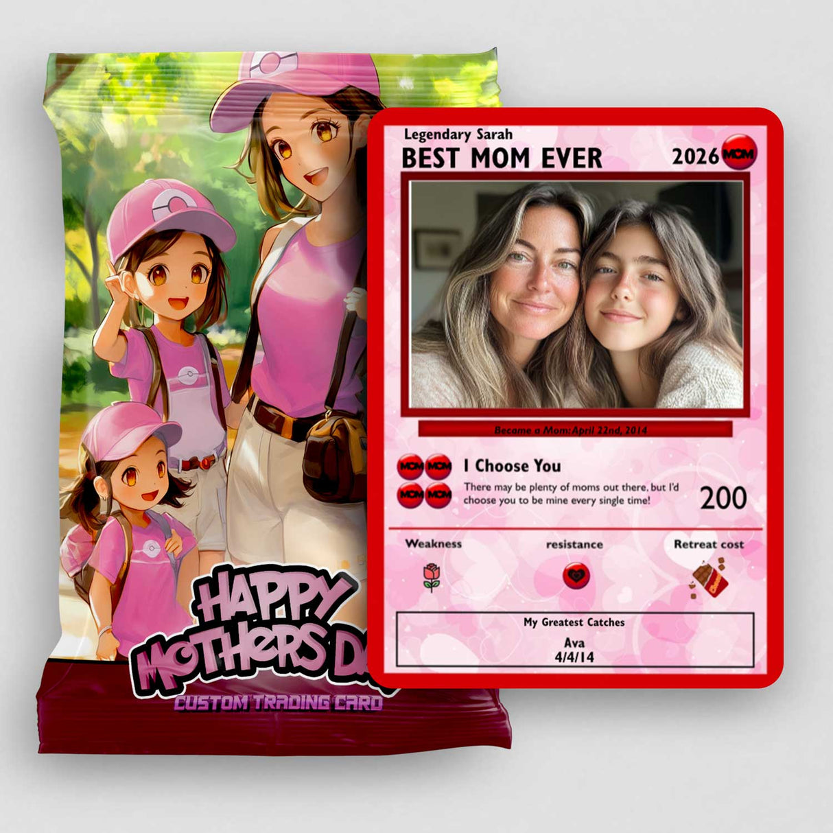 Muttertag - mit Foto