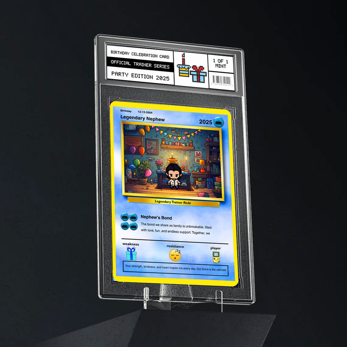 Nephew Birthday Card - Build Your Own