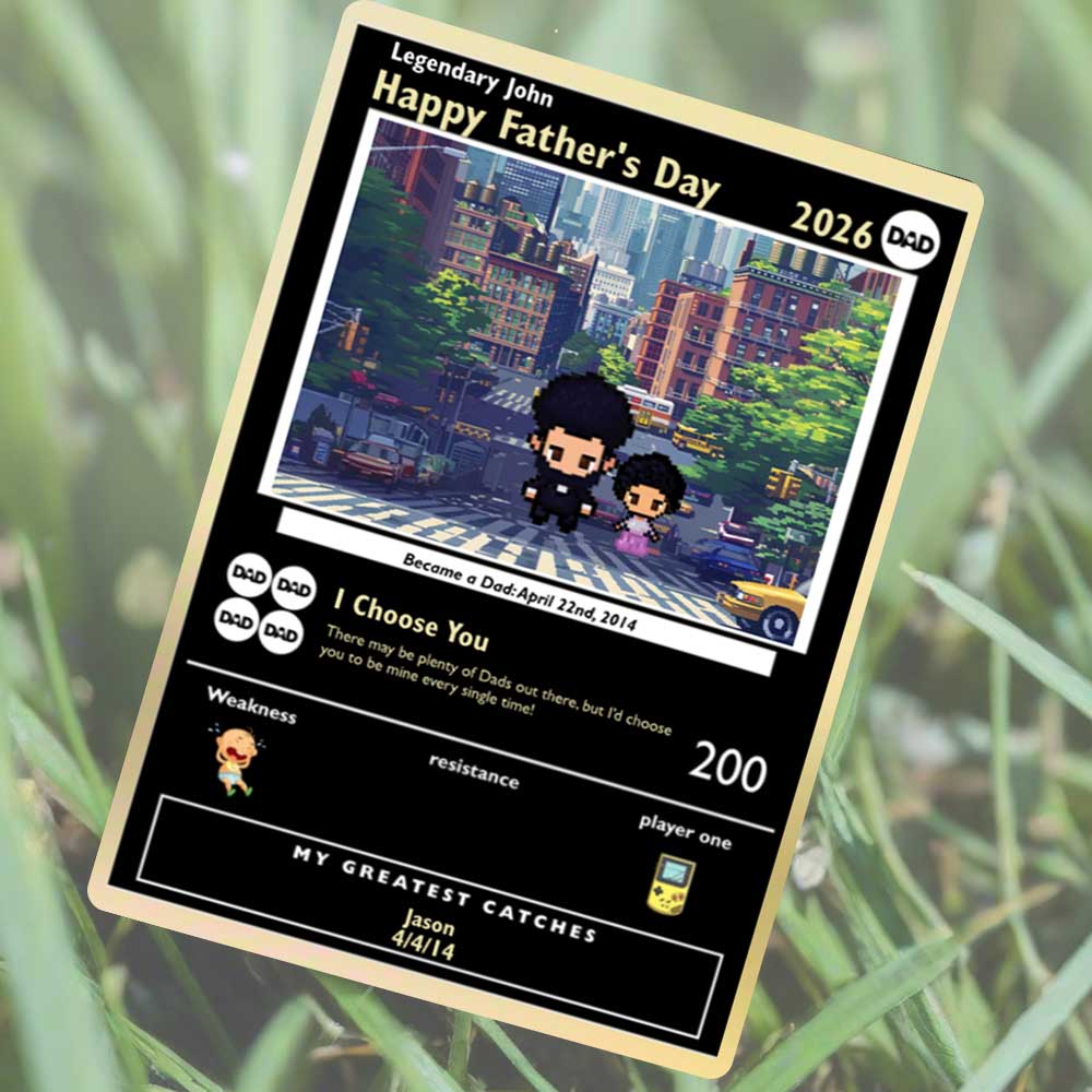 Bauen Sie die begrenzte Gold Edition Ihres eigenen Vatertags