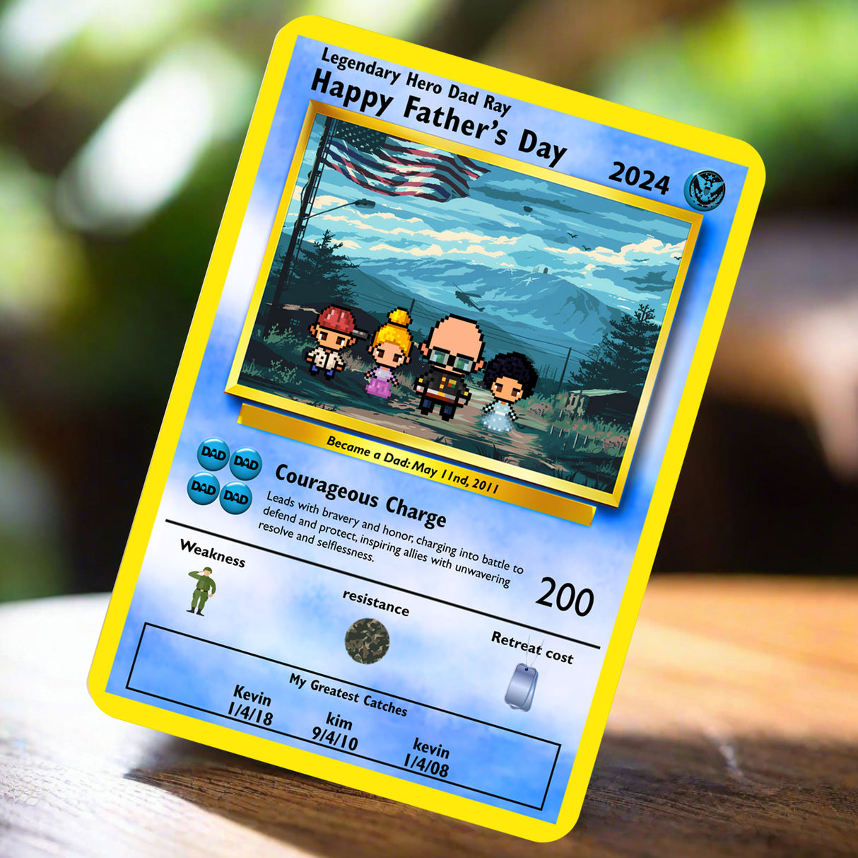 Bauen Sie Ihre eigene Vatertag Veteran Edition