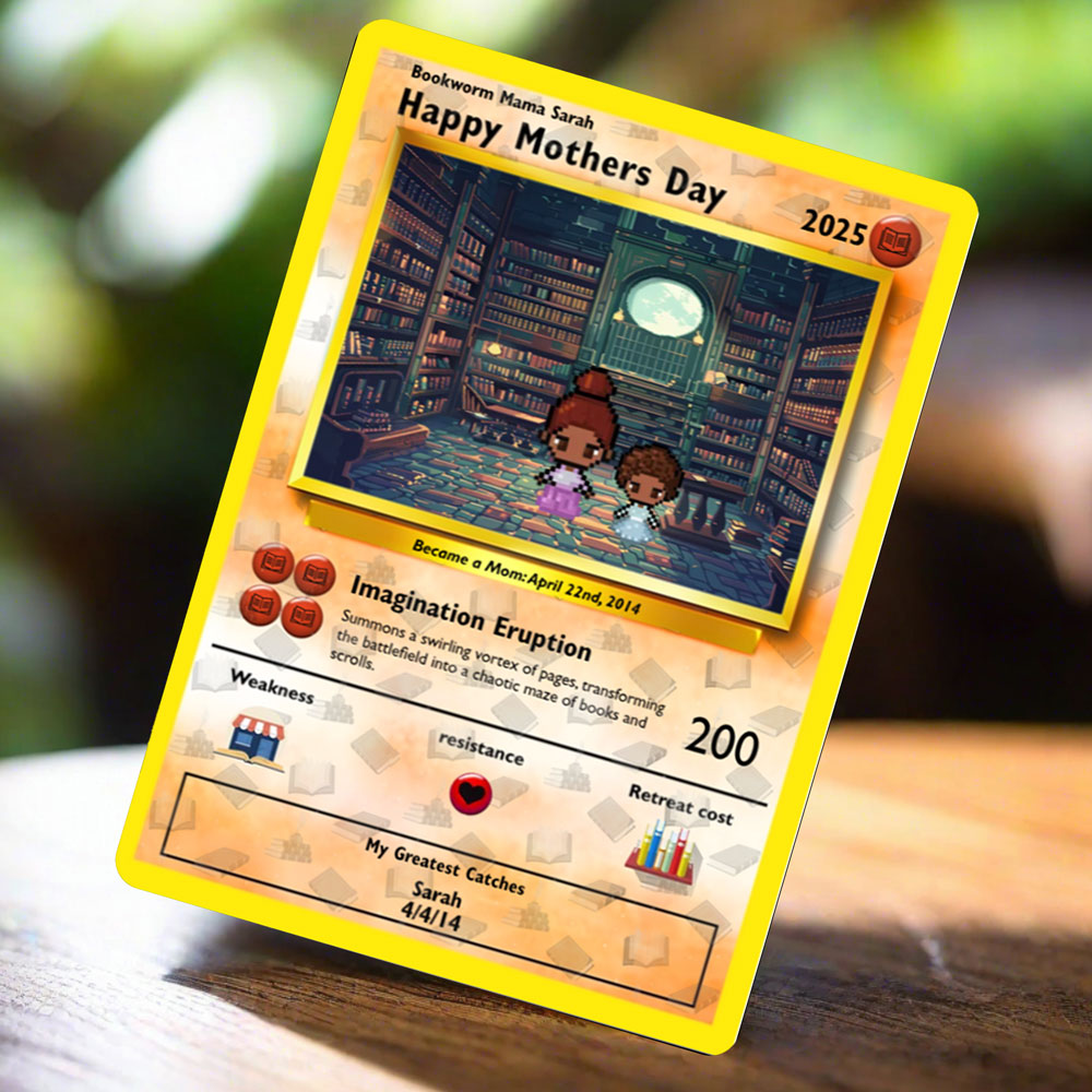 Bauen Sie Ihre eigene - Bücherwurm -Mama