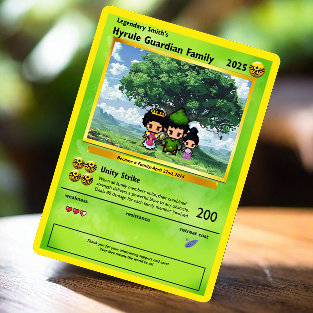 Bauen Sie Ihre eigene - Hyrule Guardian Family Card