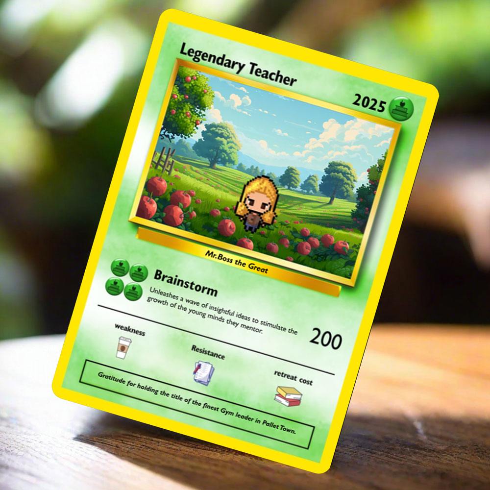 Bauen Sie Ihre eigene - Lehrerkarte auf