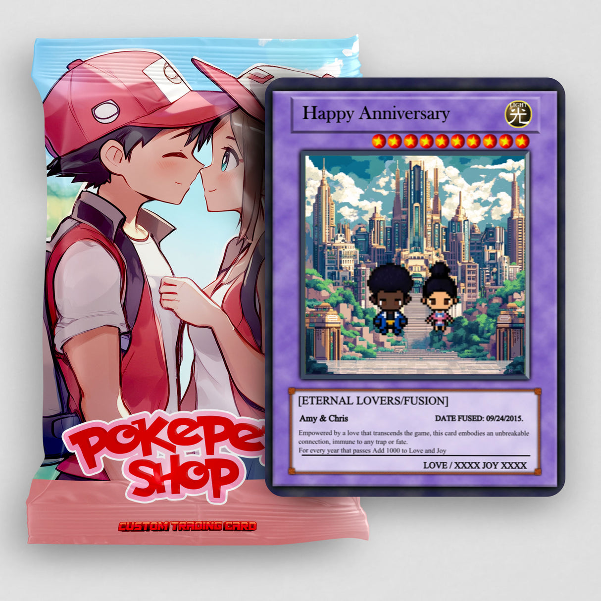 Yu-Gi-Love Vday-Karte – Erstellen Sie Ihre eigene