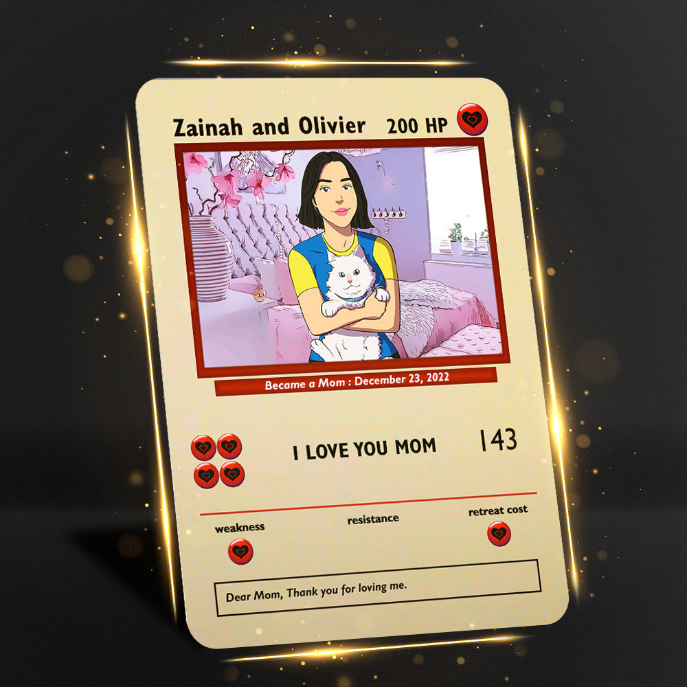 Limited Edition Hand gezeichnete V-Day-Karte