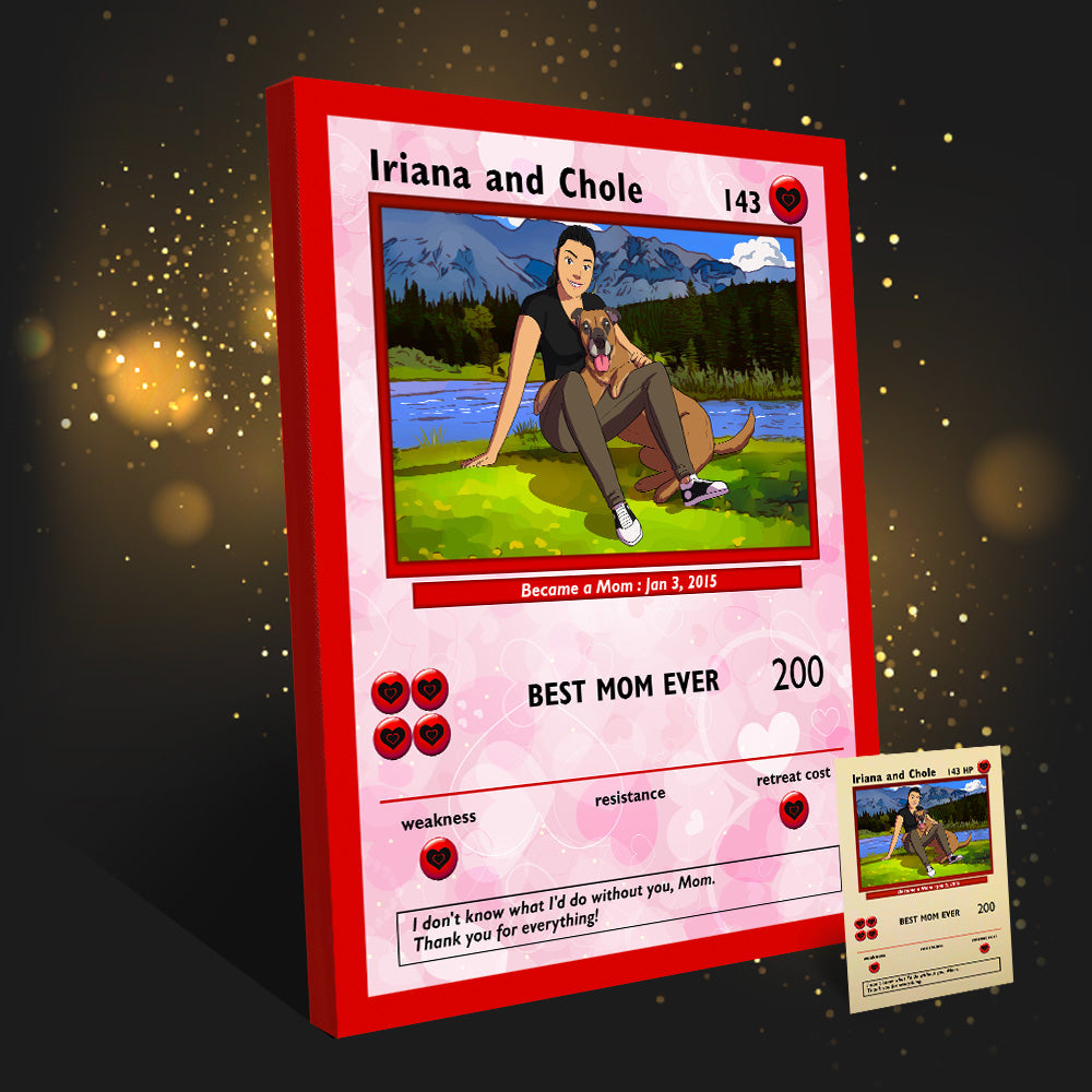 Limited Edition Hand gezeichnete V-Day-Karte