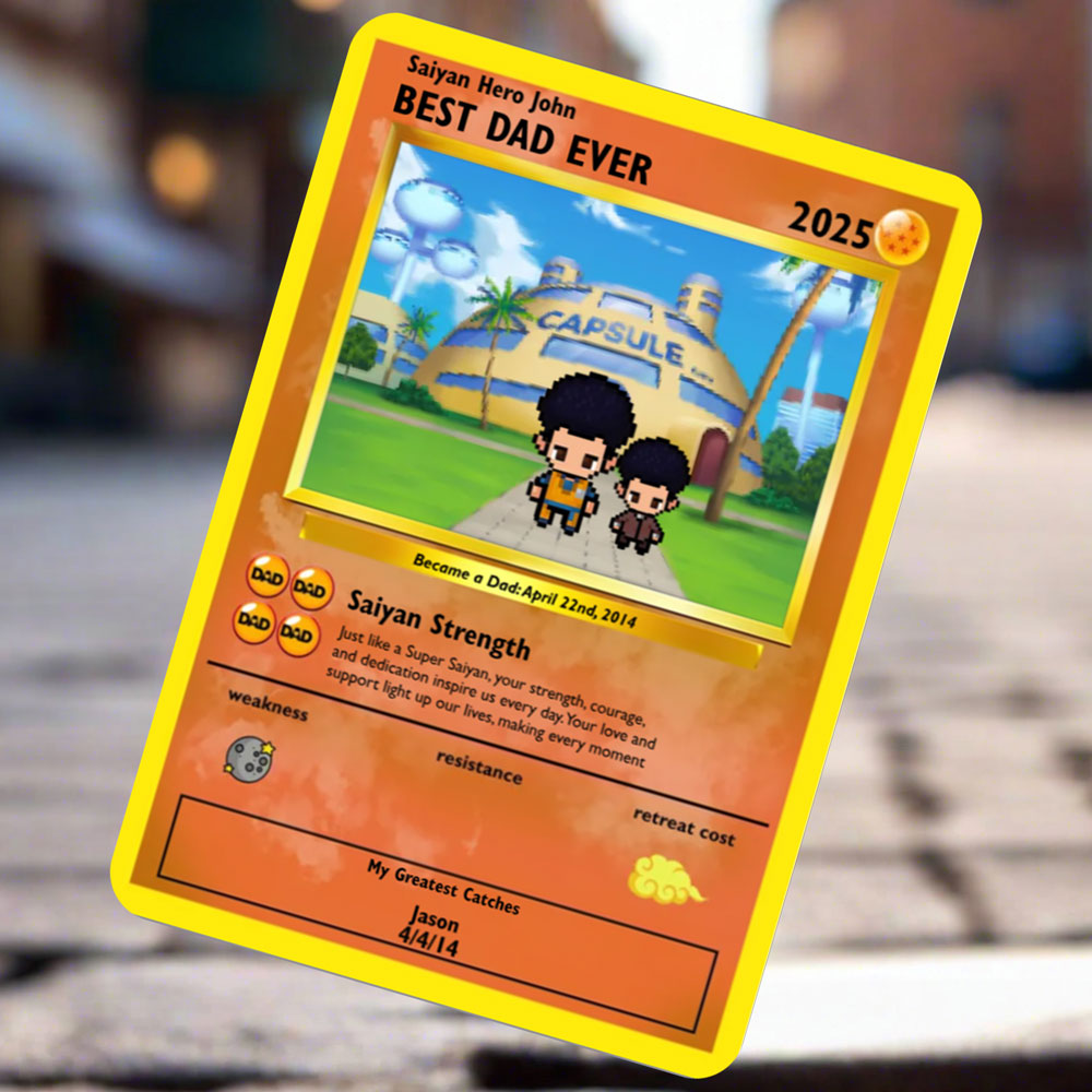 Bauen Sie Ihren eigenen Super Saiyajin Vatertag