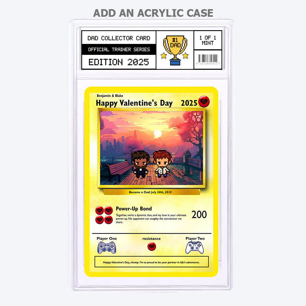 Vater-zu-Sohn-Karte – bauen Sie Ihre eigene