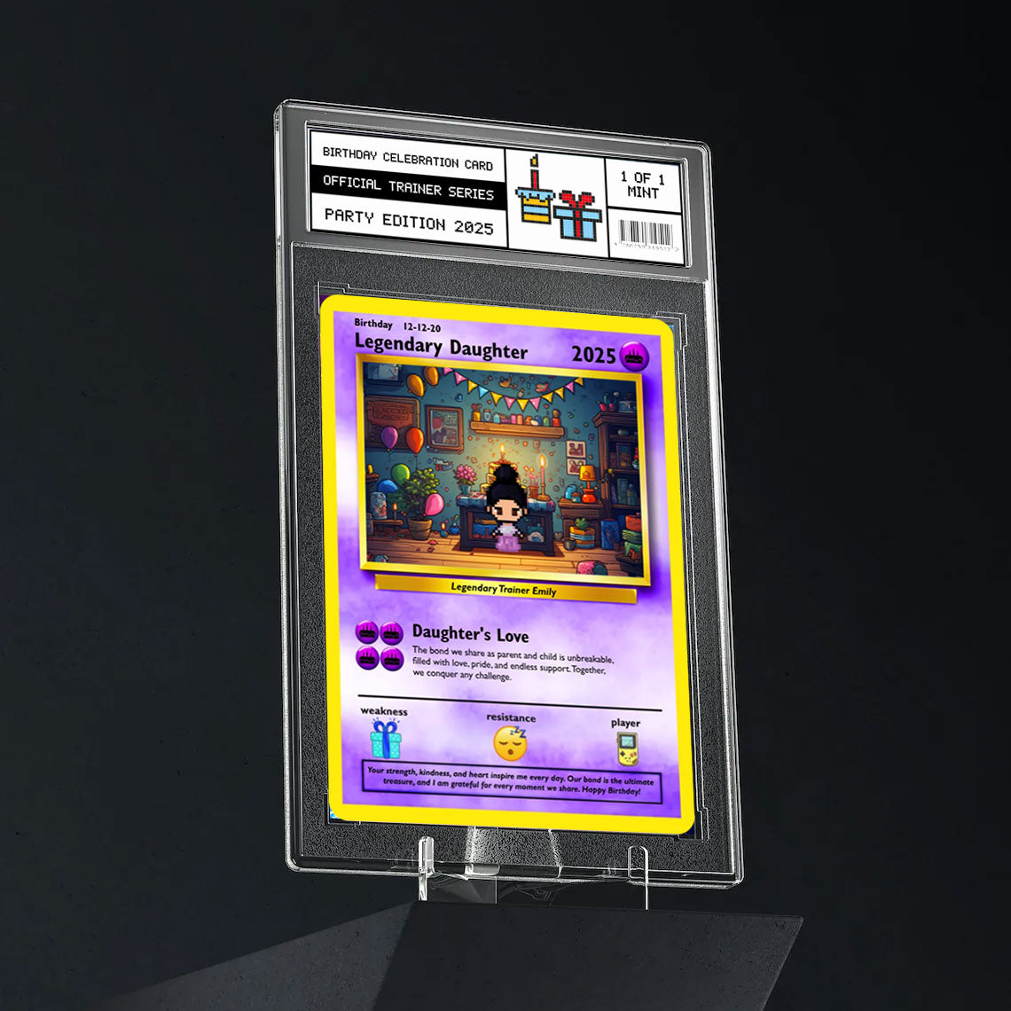 Daughter Birthday Card - Build Your Own