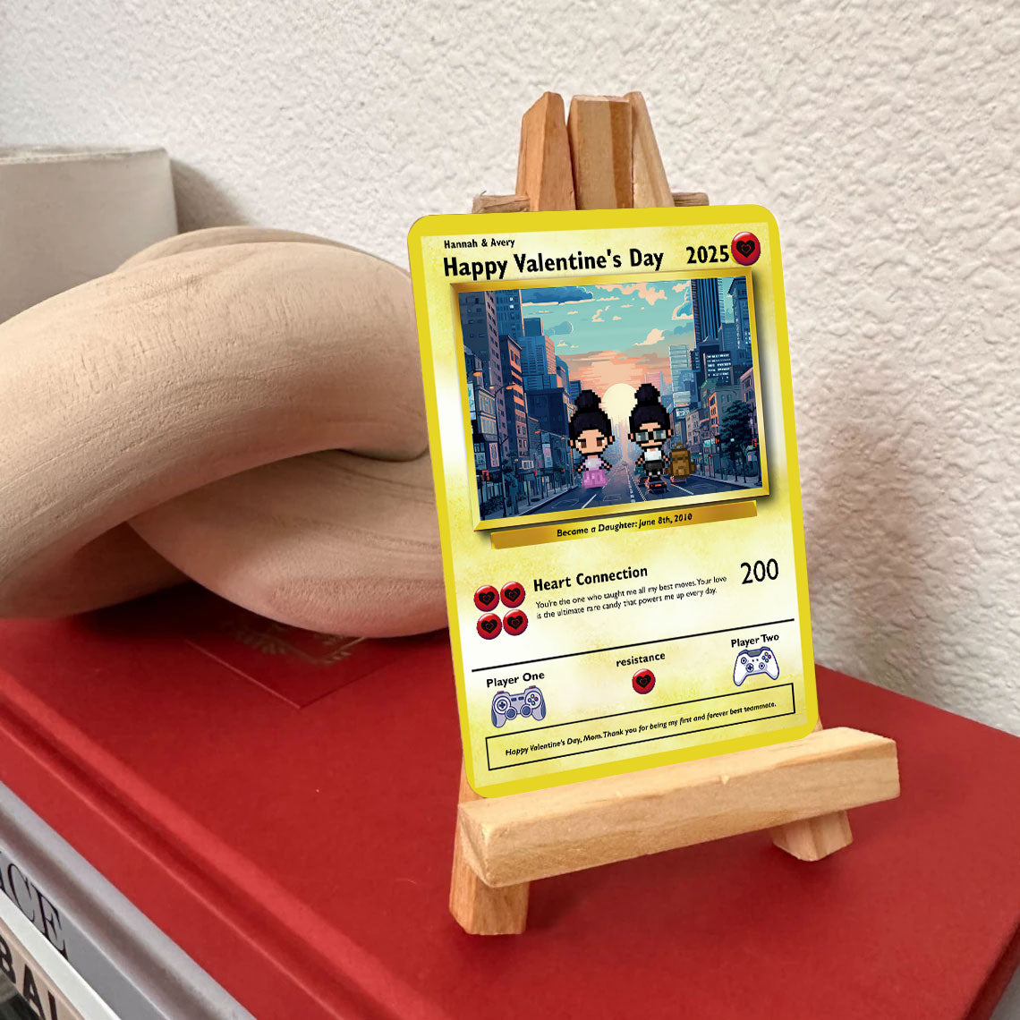 Karte „Tochter zur Mutter“ – bauen Sie Ihre eigene Karte