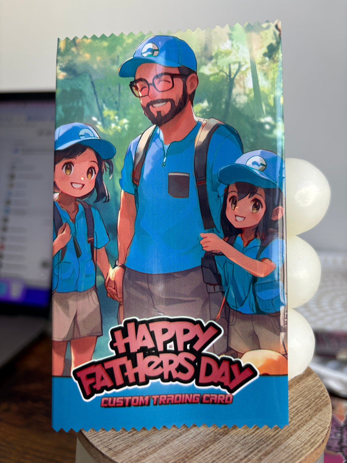 Vater-zu-Sohn-Karte – bauen Sie Ihre eigene